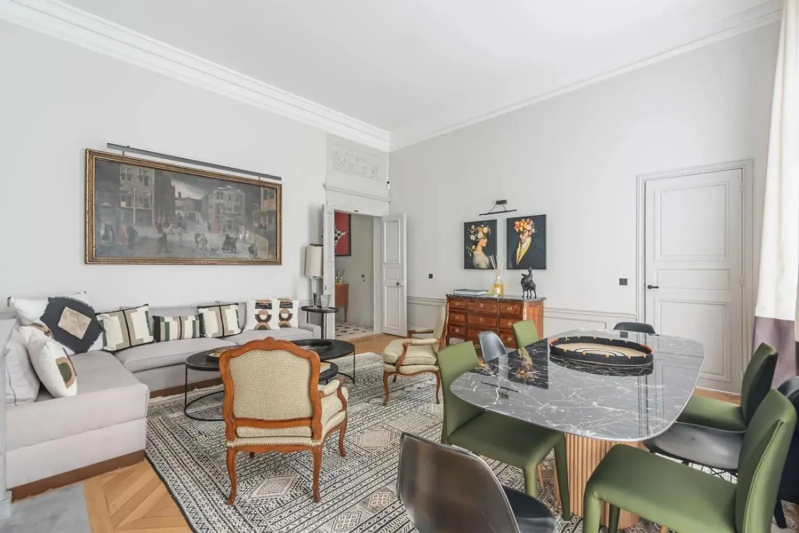 Appartement Luxueux / Historique Proche Bon Marche Paris France